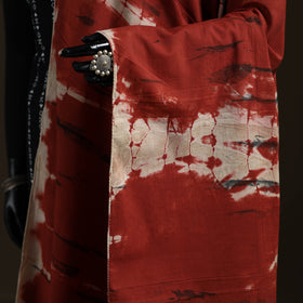 Shibori Tie-Dye Cotton Dupatta with Tassels 16