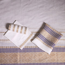 Assam Handloom Silk Cotton Mekhela Chador with Blouse Piece 02