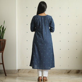 jacquard kurta