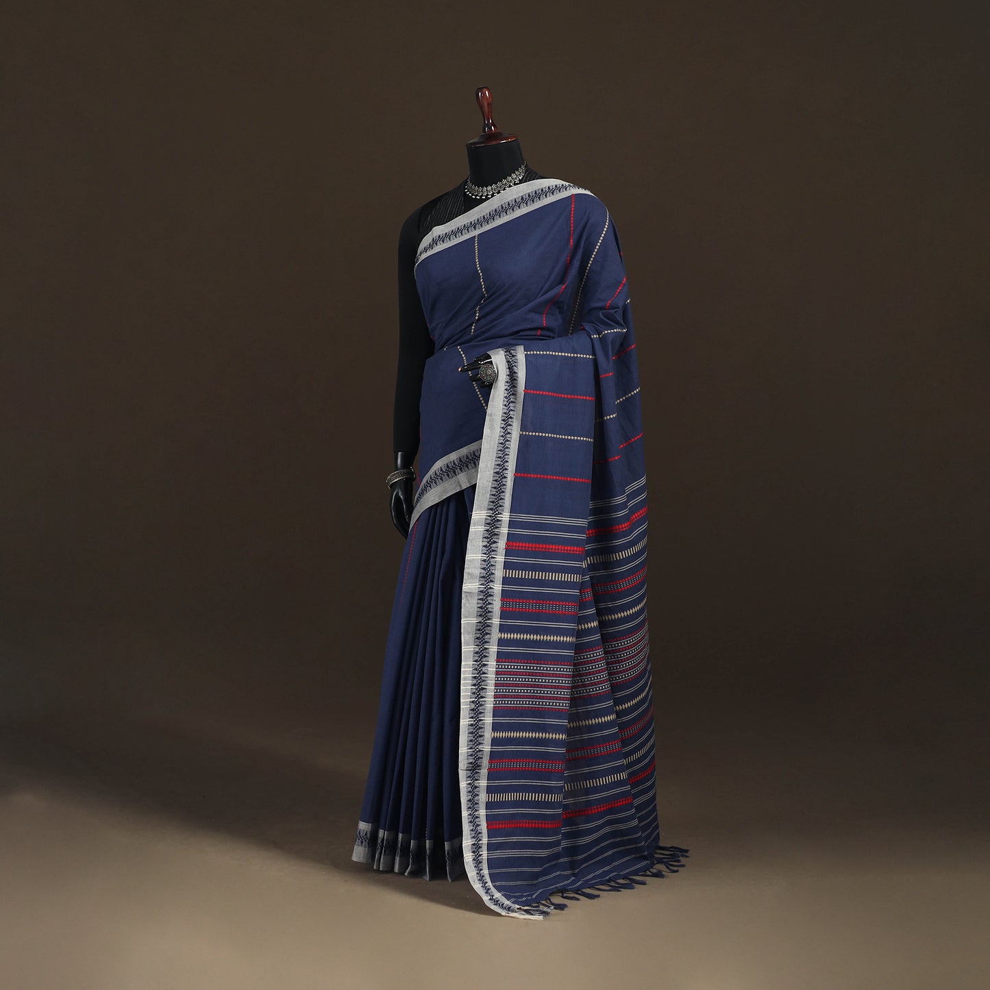 Bengal Handwoven Cotton Begumpuri Saree 20