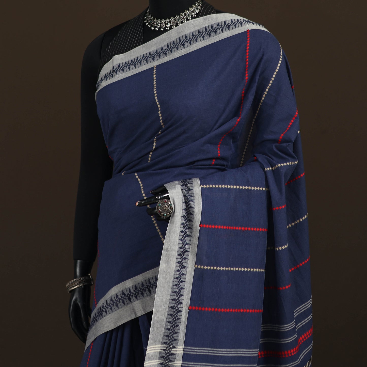 Bengal Handwoven Cotton Begumpuri Saree 20