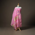 Jamdani Pure Handloom Muslin Unstitched Dress Material: Kurta with Dupatta 31
