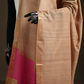 Pure Handloom Cotton Nizam Zari Border Mangalagiri Dupatta 20