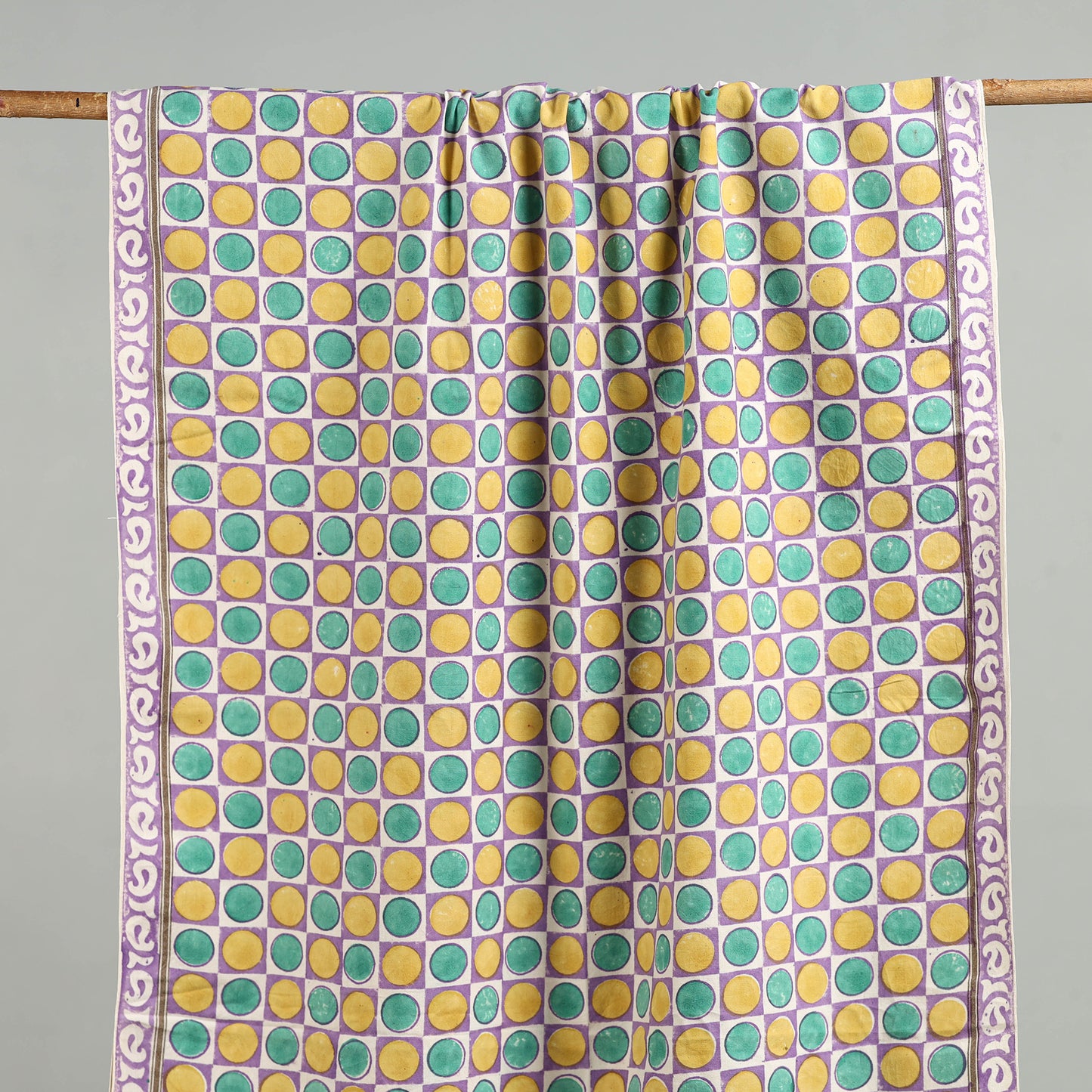 Multicolor - handloom cotton sanganeri towel 24