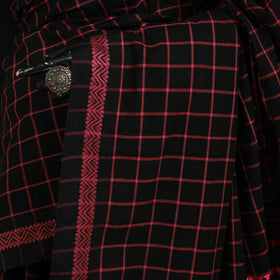 Bengal Handwoven Cotton Checks Begumpuri Saree 21