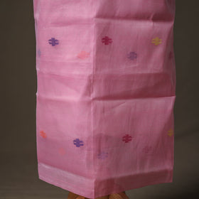Jamdani Pure Handloom Muslin Unstitched Dress Material: Kurta with Dupatta 31
