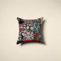 Multicolor Handcrafted Cotton Patchwork Cushion Cover