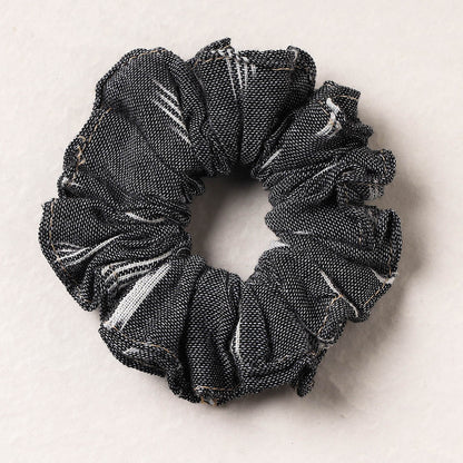 Ikat Weave Cotton Elastic Rubber Band/Scrunchie