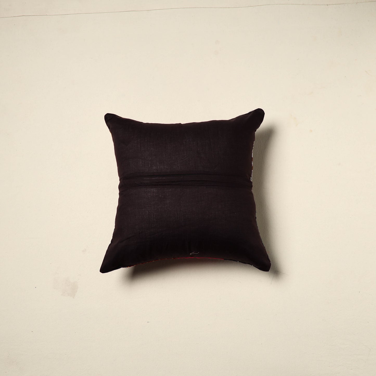 Multicolor Handcrafted Cotton Patchwork Cushion Cover