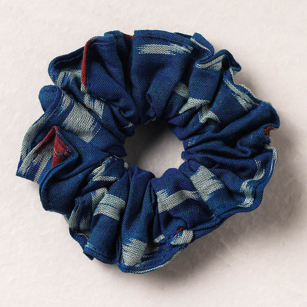 Ikat Weave Cotton Elastic Rubber Band/Scrunchie