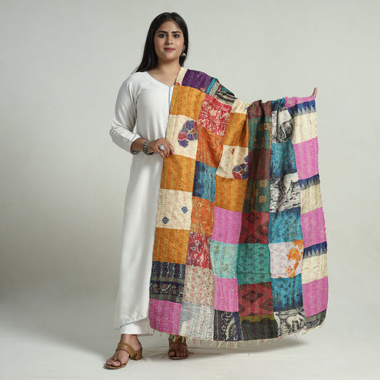 Kantha Embroidery Dupatta