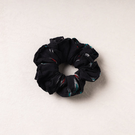 Ikat Weave Cotton Elastic Rubber Band/Scrunchie