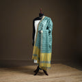 Pure Handloom Cotton Nizam Zari Border Mangalagiri Dupatta 24