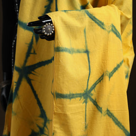 Shibori Tie-Dye Cotton Dupatta with Tassels 20