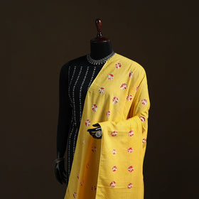 Shibori Tie-Dye Cotton Dupatta with Tassels 21
