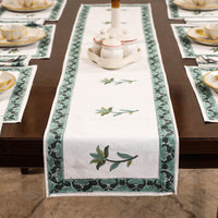 Block Printed Cotton Table Runner