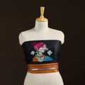 Women Embroidered Mercerised Cotton Khun Blouse Piece 16