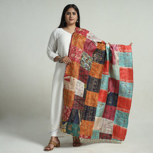 Kantha Embroidery Dupatta