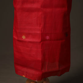 Jamdani Pure Handloom Muslin Unstitched Dress Material: Kurta with Dupatta 34