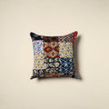 Multicolor Handcrafted Cotton Patchwork Cushion Cover