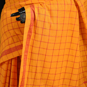 Bengal Handwoven Cotton Checks Begumpuri Saree 25