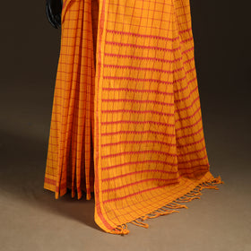Bengal Handwoven Cotton Checks Begumpuri Saree 25