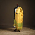 Pure Handloom Cotton Nizam Zari Border Mangalagiri Dupatta 26