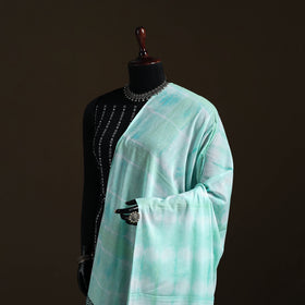 Shibori Tie-Dye Cotton Dupatta with Tassels 23