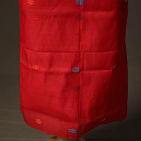 Jamdani Pure Handloom Muslin Unstitched Dress Material: Kurta with Dupatta 35