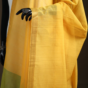 Pure Handloom Cotton Nizam Zari Border Mangalagiri Dupatta 26