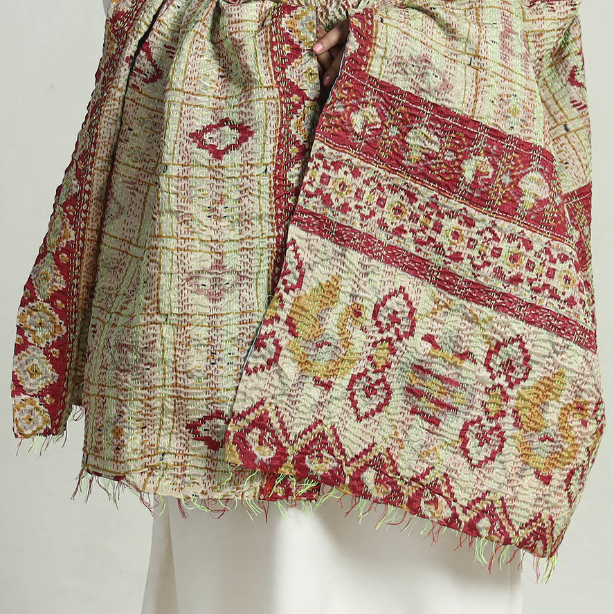 Kantha Embroidery Dupatta


