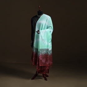 Shibori Tie-Dye Cotton Dupatta with Tassels 24