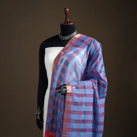Pure Handloom Cotton Nizam Zari Border Mangalagiri Dupatta 27