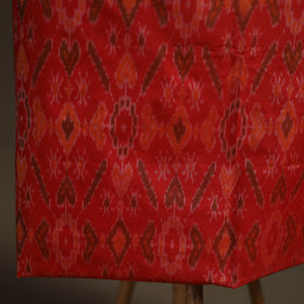 Pochampally Ikat Handloom Sico Unstitched Dress Material: Kurta with Dupatta 02