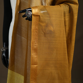 Pure Handloom Cotton Nizam Zari Border Mangalagiri Dupatta 28