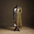 Pure Handloom Cotton Nizam Zari Border Mangalagiri Dupatta 29