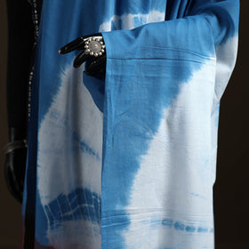 Shibori Tie-Dye Cotton Dupatta with Tassels 26