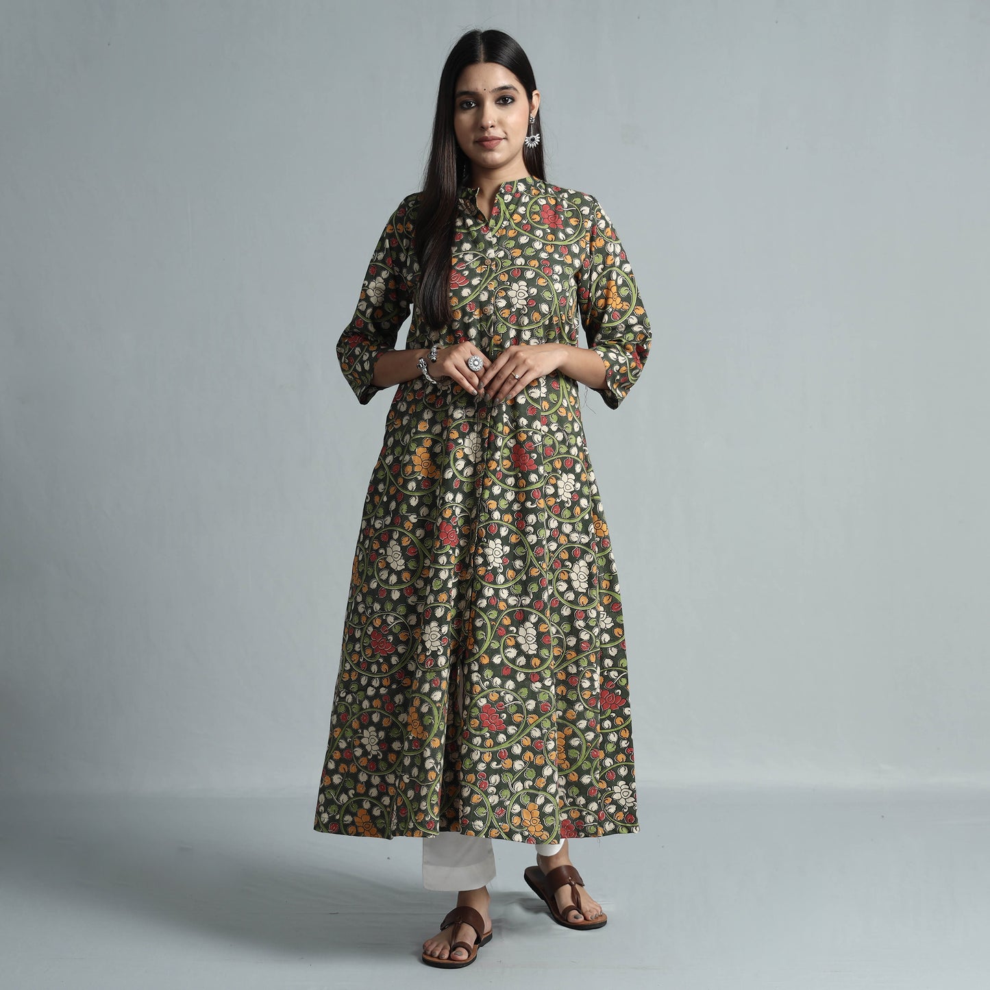 kalamkari printed kurta