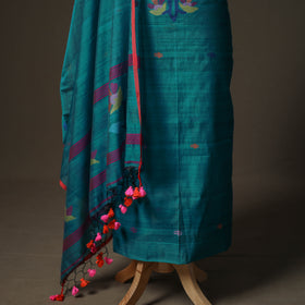 Jamdani Pure Handloom Muslin Unstitched Dress Material: Kurta with Dupatta 38