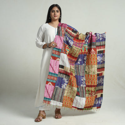 Kantha Embroidery Dupatta