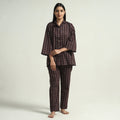 jacquard night suit