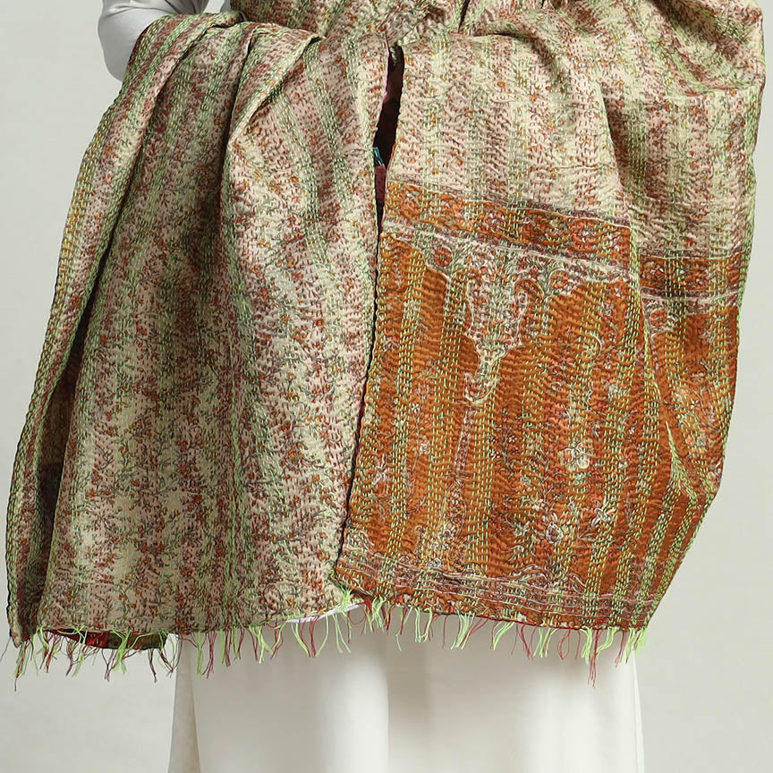 Kantha Embroidery Dupatta