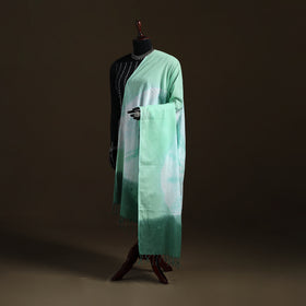 Shibori Tie-Dye Cotton Dupatta with Tassels 28