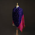 Kutch Handwoven Merino Wool Bandhani Tie-Dye Shawl 01