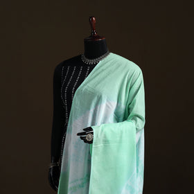 Shibori Tie-Dye Cotton Dupatta with Tassels 28