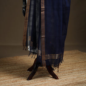 Pure Handloom Cotton Nizam Zari Border Mangalagiri Dupatta 31