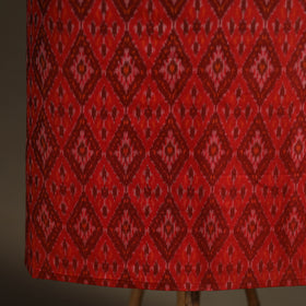 Pochampally Ikat Handloom Sico Unstitched Dress Material: Kurta with Dupatta 05