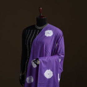 Shibori Tie-Dye Cotton Dupatta with Tassels 29