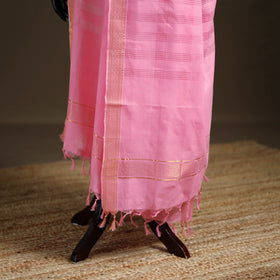 Pure Handloom Cotton Nizam Zari Border Mangalagiri Dupatta 32