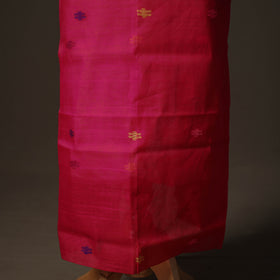 Jamdani Pure Handloom Muslin Unstitched Dress Material: Kurta with Dupatta 40
